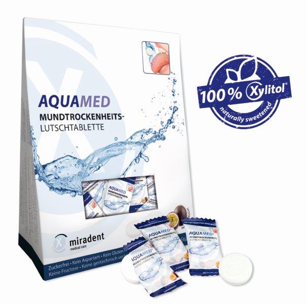 AQUAMED®Lutschtabletten gegen Mundtrockenheit