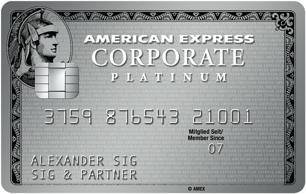 American Express?Corporate Platinum Card?, Testsieger Versicherungen und Sicherheit