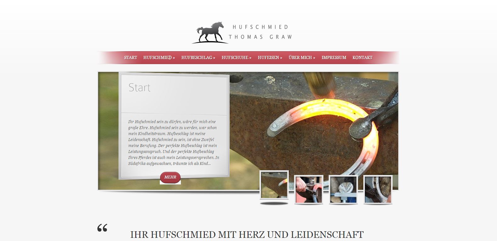 Hufschmied Thomas Graw