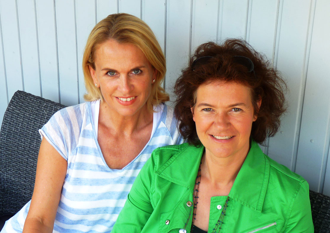 Authentic Life Coach®Nicole Iven (re.) und Claudia Bücken setzen auf Zellmanagement. (Bildquelle:©Ni