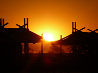 Camp in der Namib-Wüste Camp in der Namib-Wüste