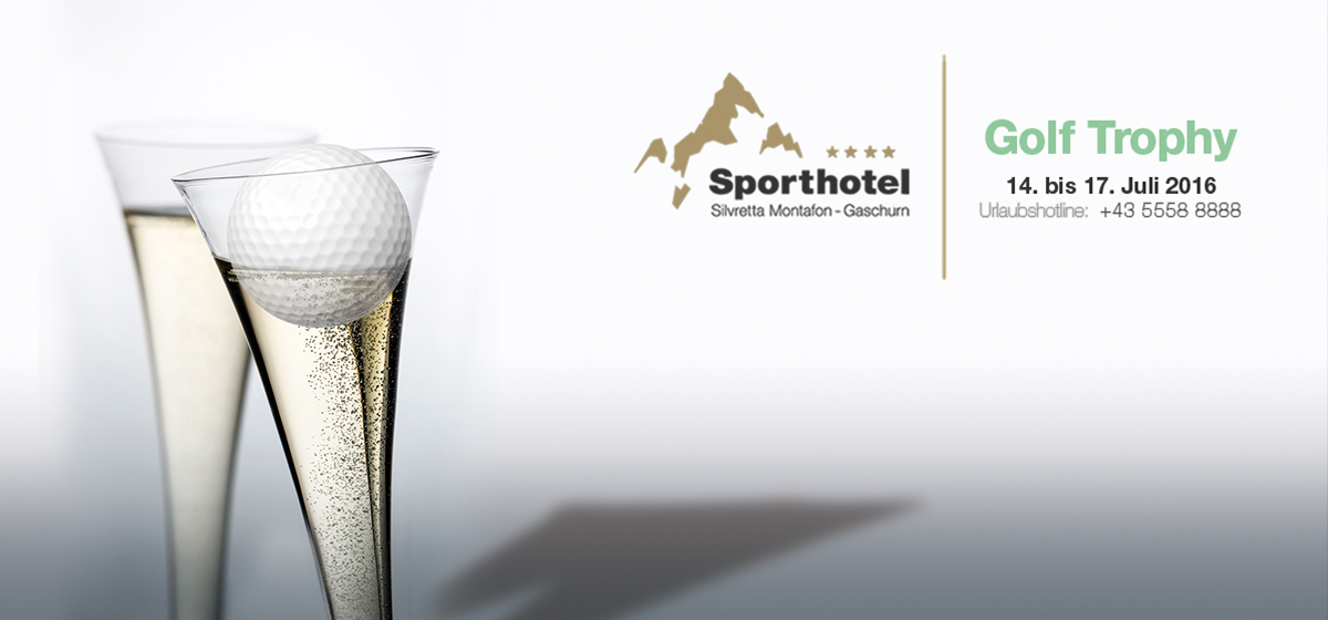 Wellness, Golfkurse und die Golf Trophy vom 14.-17.Juli 2016 im Montafon