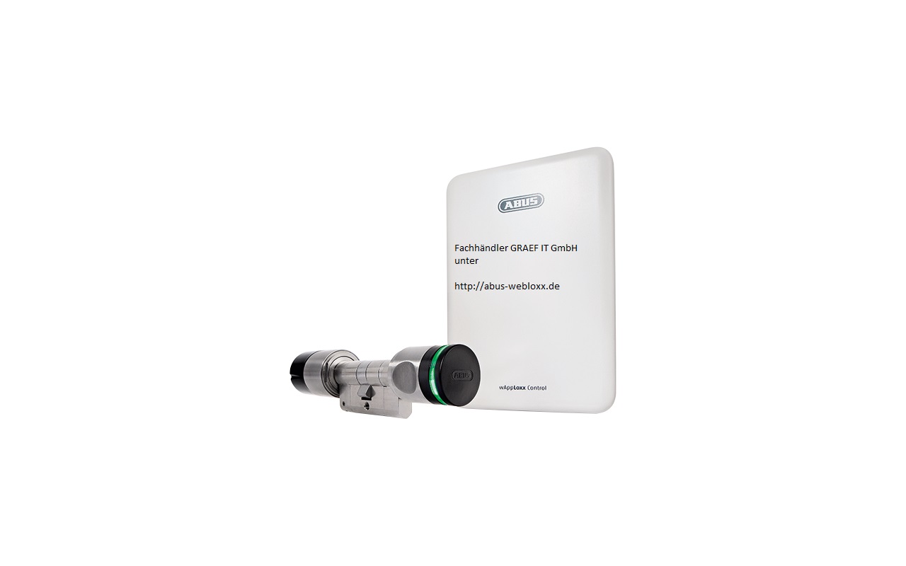ABUS wAppLoxx elektronischer Türzylinder verkauf durch GRAEF Informationstechnologie GmbH ABUS wAppLoxx elektronischer Türzylinder verkauf durch GRAEF Informationstechnologie GmbH