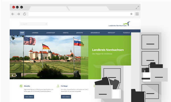 Neue Website des Landkreis Nordsachsen Neue Website des Landkreis Nordsachsen