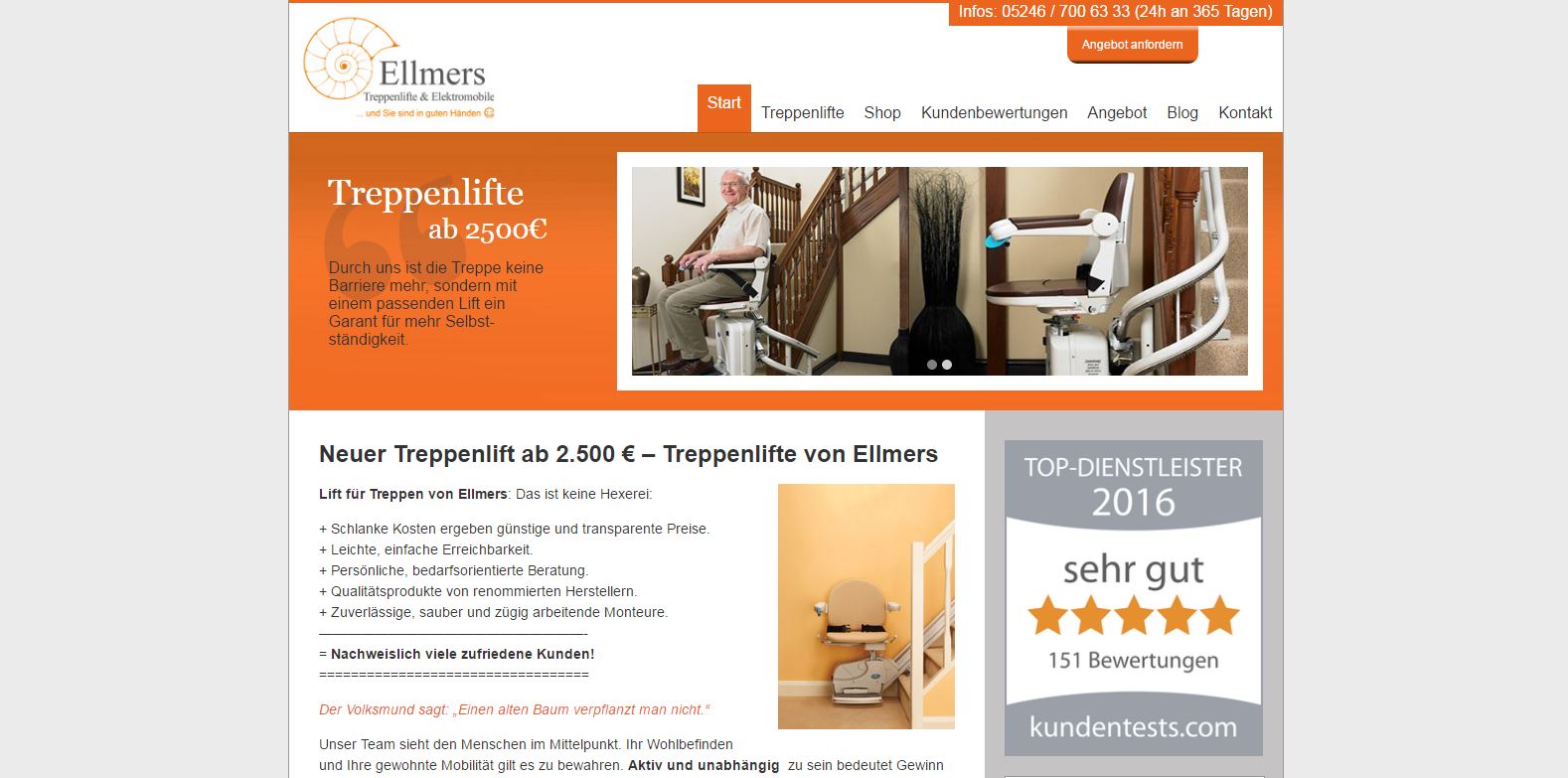 Ellmers Treppenlifte& Elektromobile Ellmers Treppenlifte& Elektromobile