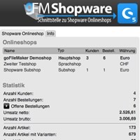 gFM-Shopware Schnittstelle für gFM-Business Warenwirtschaft gFM-Shopware Schnittstelle für gFM-Business Warenwirtschaft
