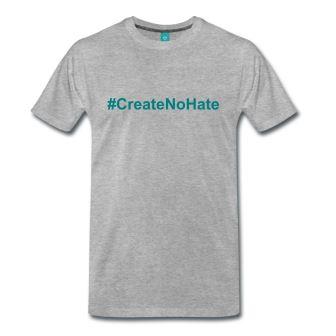 Spreadshirt Create no Hate T-Shirt