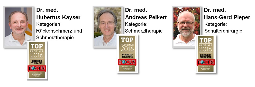Drei PKB Ärzte auf der Bestenliste