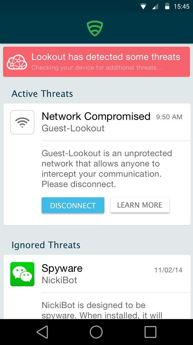 Threat Alert in Mobile Threat Protection Threat Alert in Mobile Threat Protection