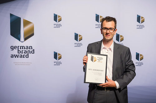 Crossmedia-Leiter Georg Obermayr nahm den Preis für ADVERMA entgegen.