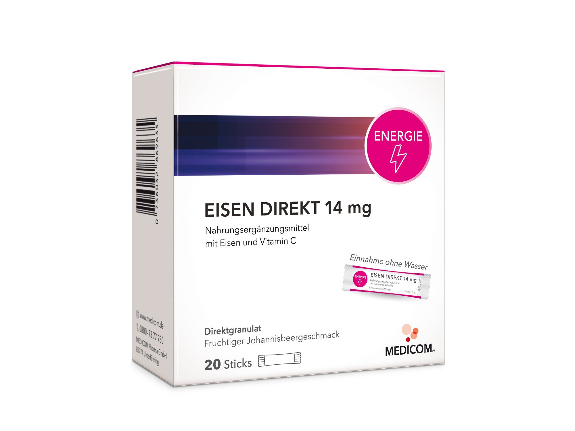 Eisen-Präparat gegen Müdigkeit von MEDICOM
