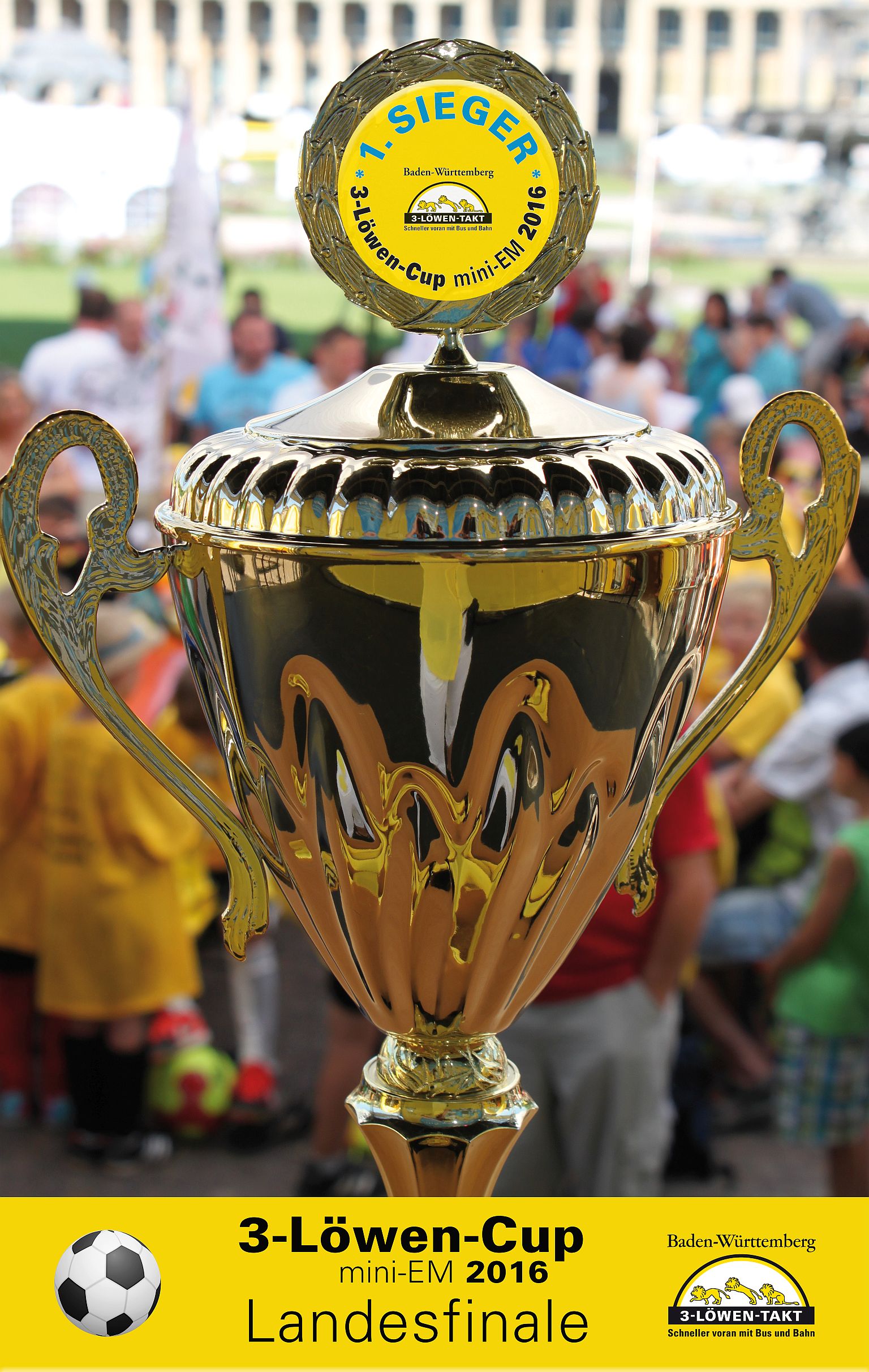 Bei der 3-Löwen-Cup mini EM spielen die Mannschaften aus dem Ländle um den begehrten Pokal Bei der 3-Löwen-Cup mini EM spielen die Mannschaften aus dem Ländle um den begehrten Pokal