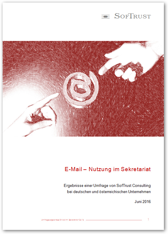 SofTrust-Studie zum Umgang mit E-Mail im Sekretariat