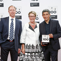 Preisverleihung durch Ranga Yogeshwar (KD Busch/compamedia)