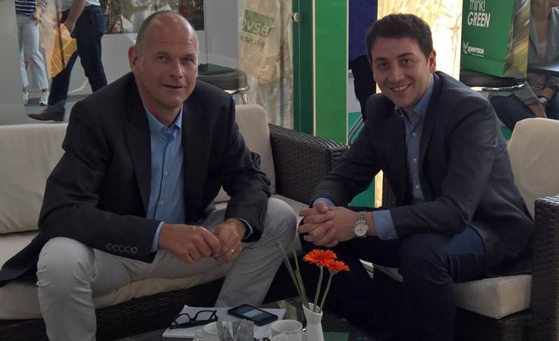 Die Geschäftsführer Matthias Siegel, Isofleet GmbH und Dirk Gänsbauer, collectingsystems GmbH verein Die Geschäftsführer Matthias Siegel, Isofleet GmbH und Dirk Gänsbauer, collectingsystems GmbH verein