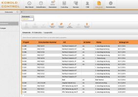 Dokumente zwecks Prozessoptimierung in KOBOLD Control managen Dokumente zwecks Prozessoptimierung in KOBOLD Control managen