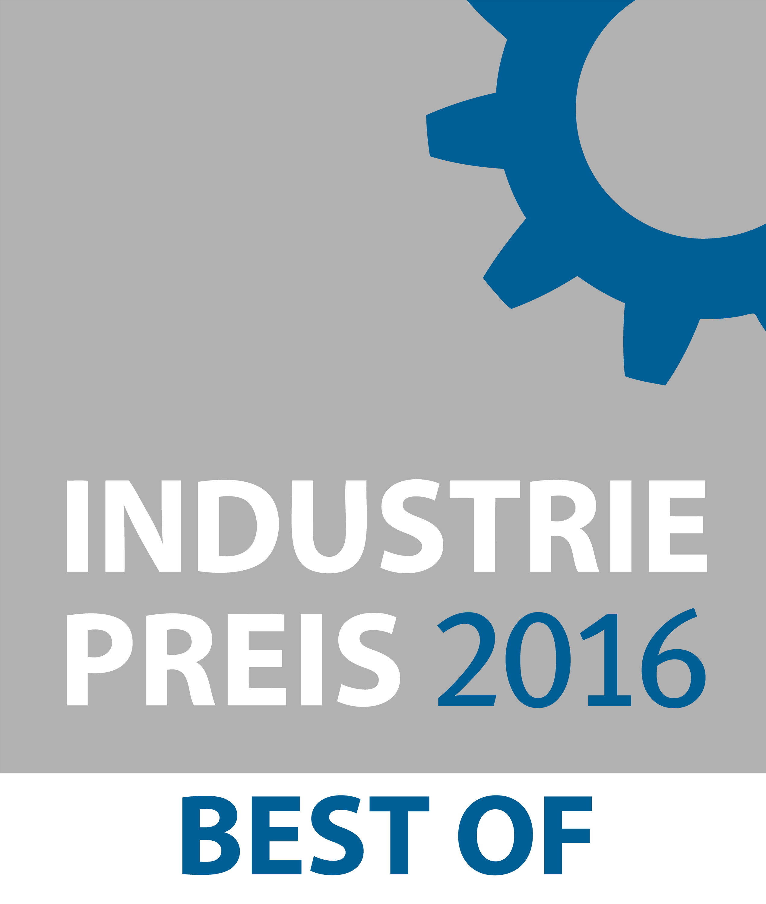 Logo INDUSTRIEPREIS 2016 (Bildquelle: Initiative Mittelstand)