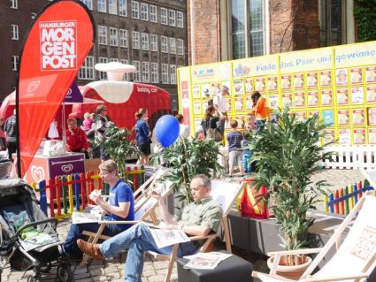 Mopo-Lounge auf dem Kindertag Mopo-Lounge auf dem Kindertag