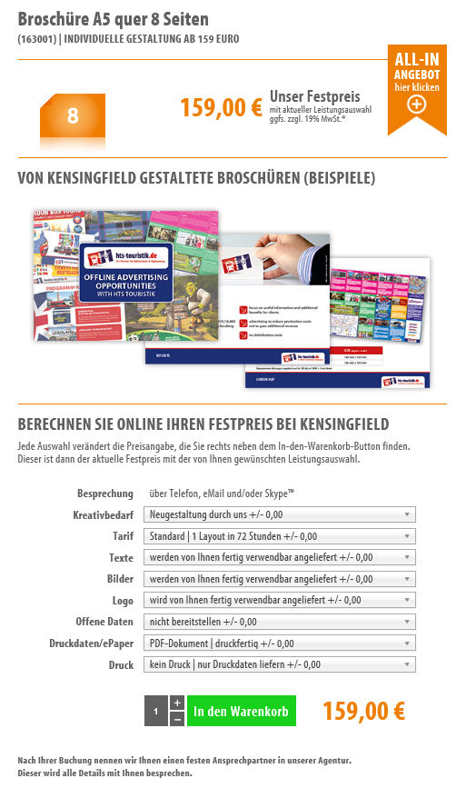 Broschüre A5 quer 8 Seiten Broschüre A5 quer 8 Seiten