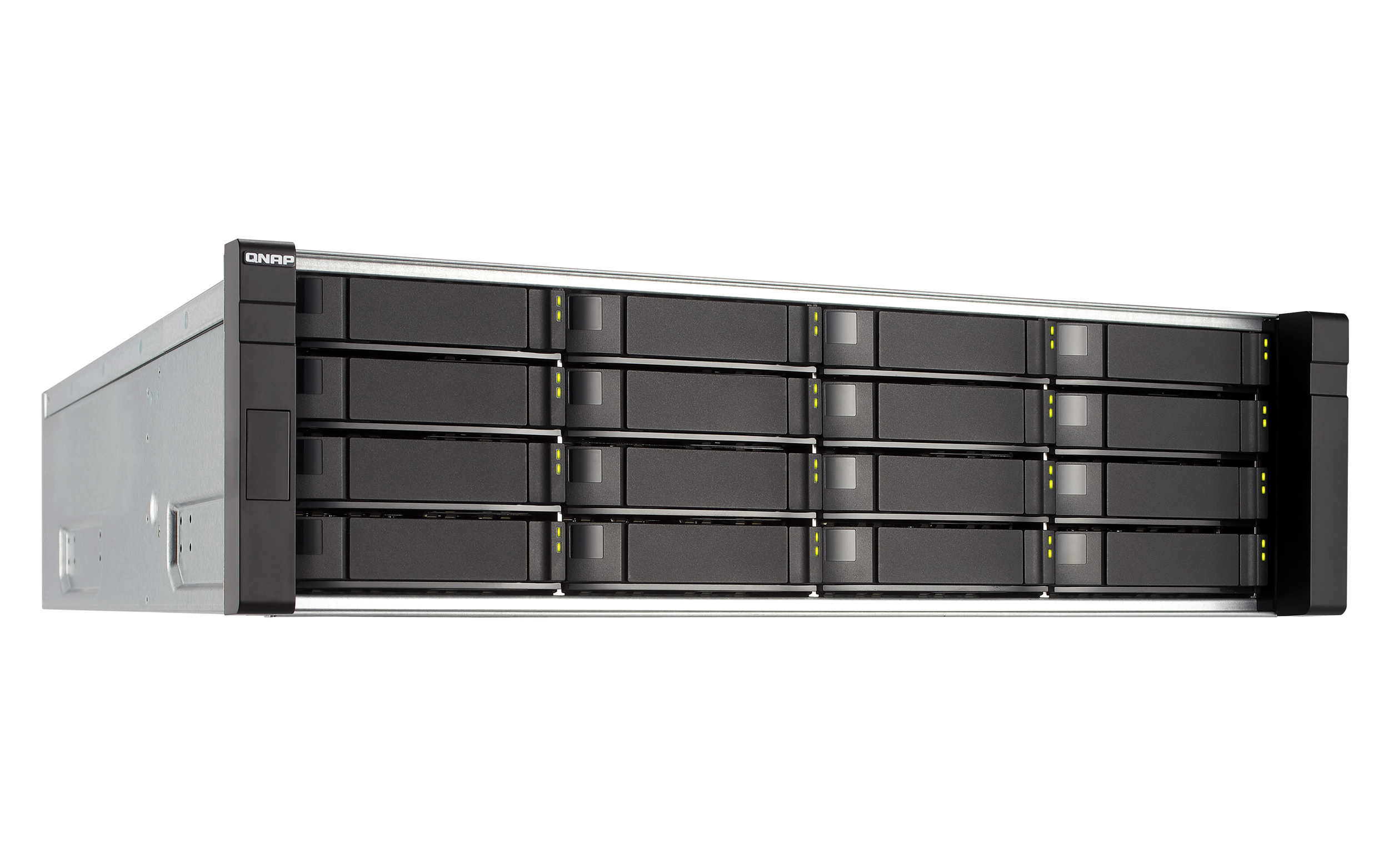 QNAP ES1640dc: Enterprise ZFS NAS mit zwei aktiven Intel-Xeon-E5-Controllern ohne Ausfallzeiten (Bil QNAP ES1640dc: Enterprise ZFS NAS mit zwei aktiven Intel-Xeon-E5-Controllern ohne Ausfallzeiten (Bil