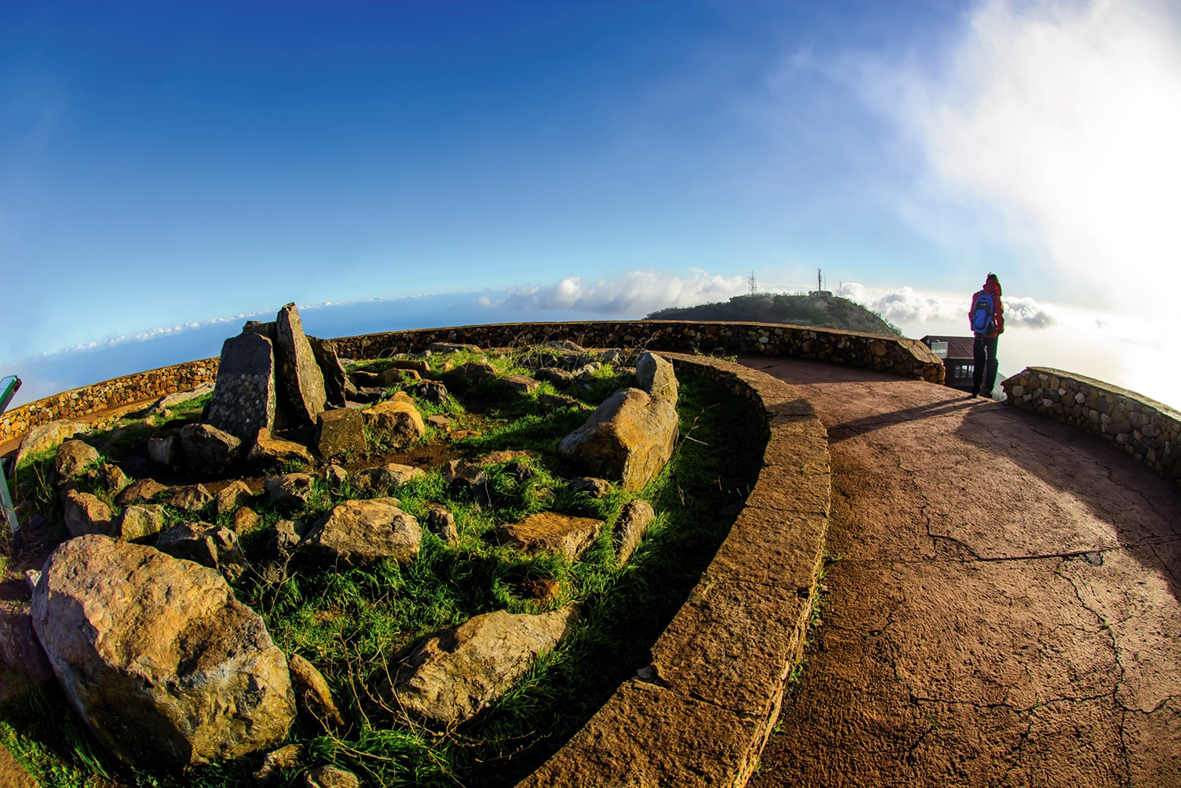 Der"Alto de Garajonay" ist ein beliebtes Wanderziel auf La Gomera.
