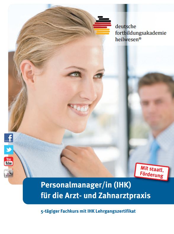 Fachkurs Personalmanager/in mit IHK Lehrgangszertifikat Fachkurs Personalmanager/in mit IHK Lehrgangszertifikat