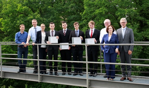 Preisträger und Laudatoren, Richard-Hirschmann-Preis 2016Foto:©Hirschmann Car Communication