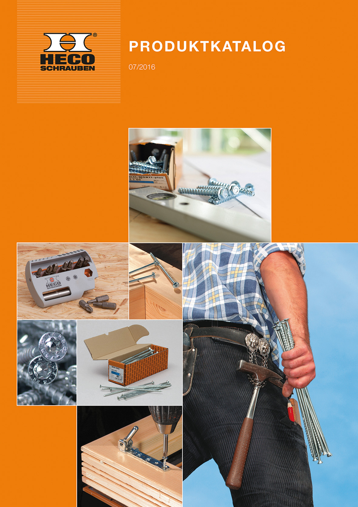 Der neue HECO-Produktkatalog bietet eine nützliche Hilfestellung bei der Schraubenwahl.