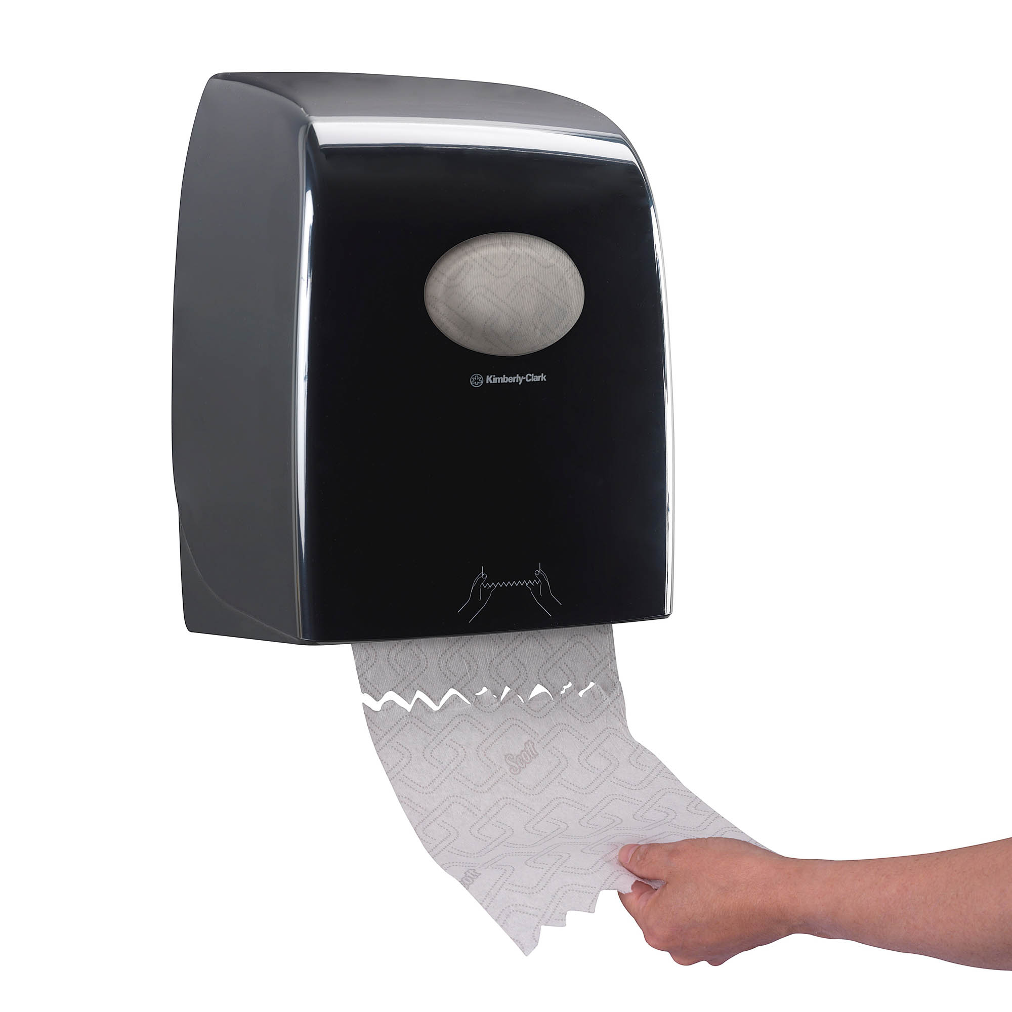 KIMBERLY-CLARK PROFESSIONAL* hat sein Rollenhandtuch jetzt mit modernem 3D-Markenaufdruck versehen. KIMBERLY-CLARK PROFESSIONAL* hat sein Rollenhandtuch jetzt mit modernem 3D-Markenaufdruck versehen.