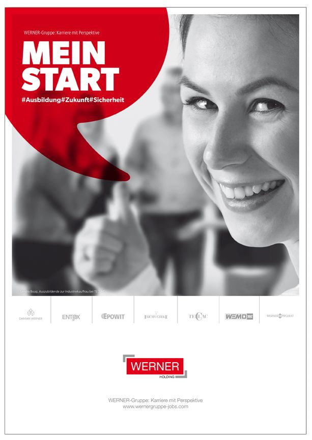Werbeagentur Fritsch und Freunde realisiert Employer-Branding-Konzept für die Werner-Gruppe Werbeagentur Fritsch und Freunde realisiert Employer-Branding-Konzept für die Werner-Gruppe
