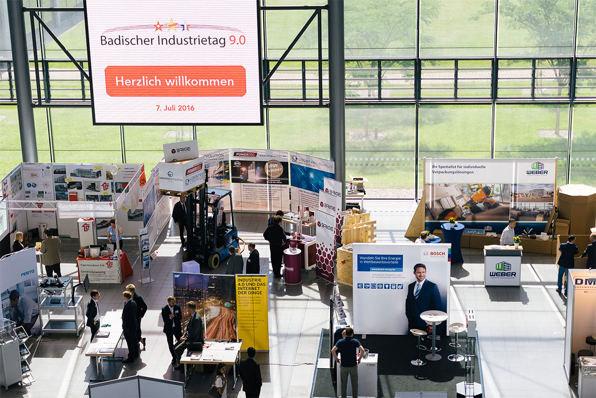 Badischer Industrietag 9.0 in der Messe Karlsruhe (Bildquelle:©Tobias Klein / www.kltobias.com)