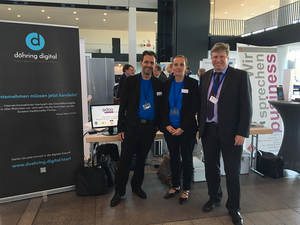 Kai& Sylvia Döhring von döhring digital mit Jörg Lorenz von der IT IS AG Kai& Sylvia Döhring von döhring digital mit Jörg Lorenz von der IT IS AG