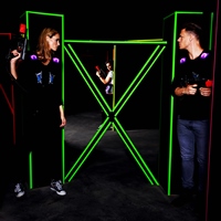 Die neue LaserTag Arena in Düsseldorf-Bilk lockt Jung und Alt. Die neue LaserTag Arena in Düsseldorf-Bilk lockt Jung und Alt.