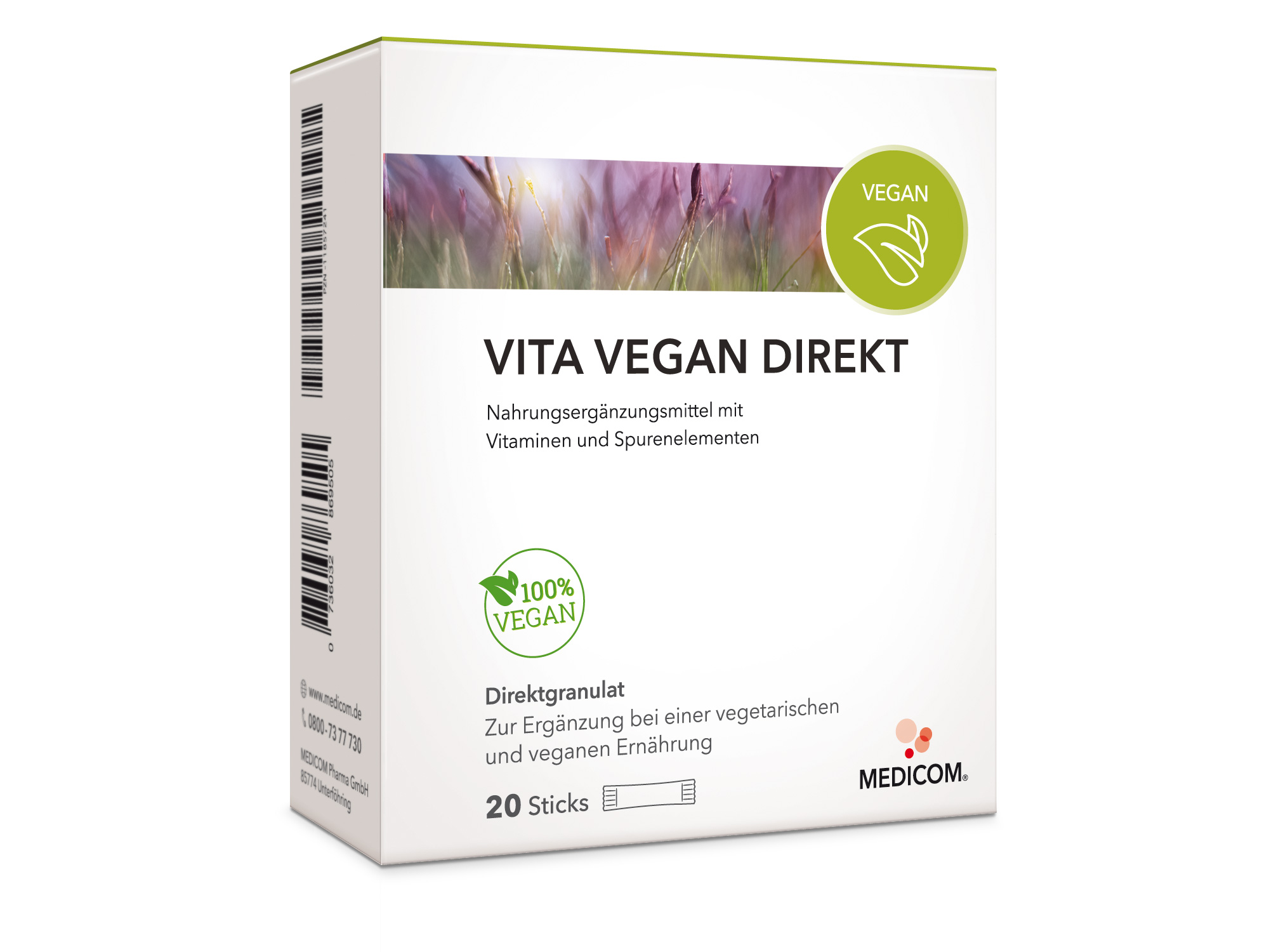 Nahrungsergänzung für Veganer und Vegetarier - VITA VEGAN DIREKT