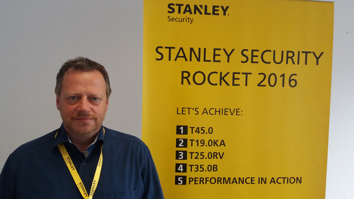 Harald Zander, Key Account Manager Transport& Logistik bei STANLEY Security Deutschland