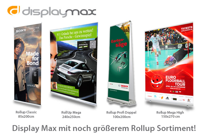 Rollup Classic auf Display-Max Rollup Classic auf Display-Max