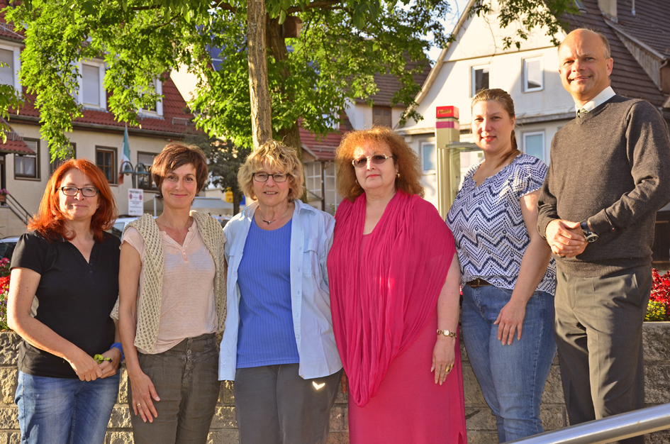 Der neue Vorstand des Gesundheitsforums Eningen Der neue Vorstand des Gesundheitsforums Eningen