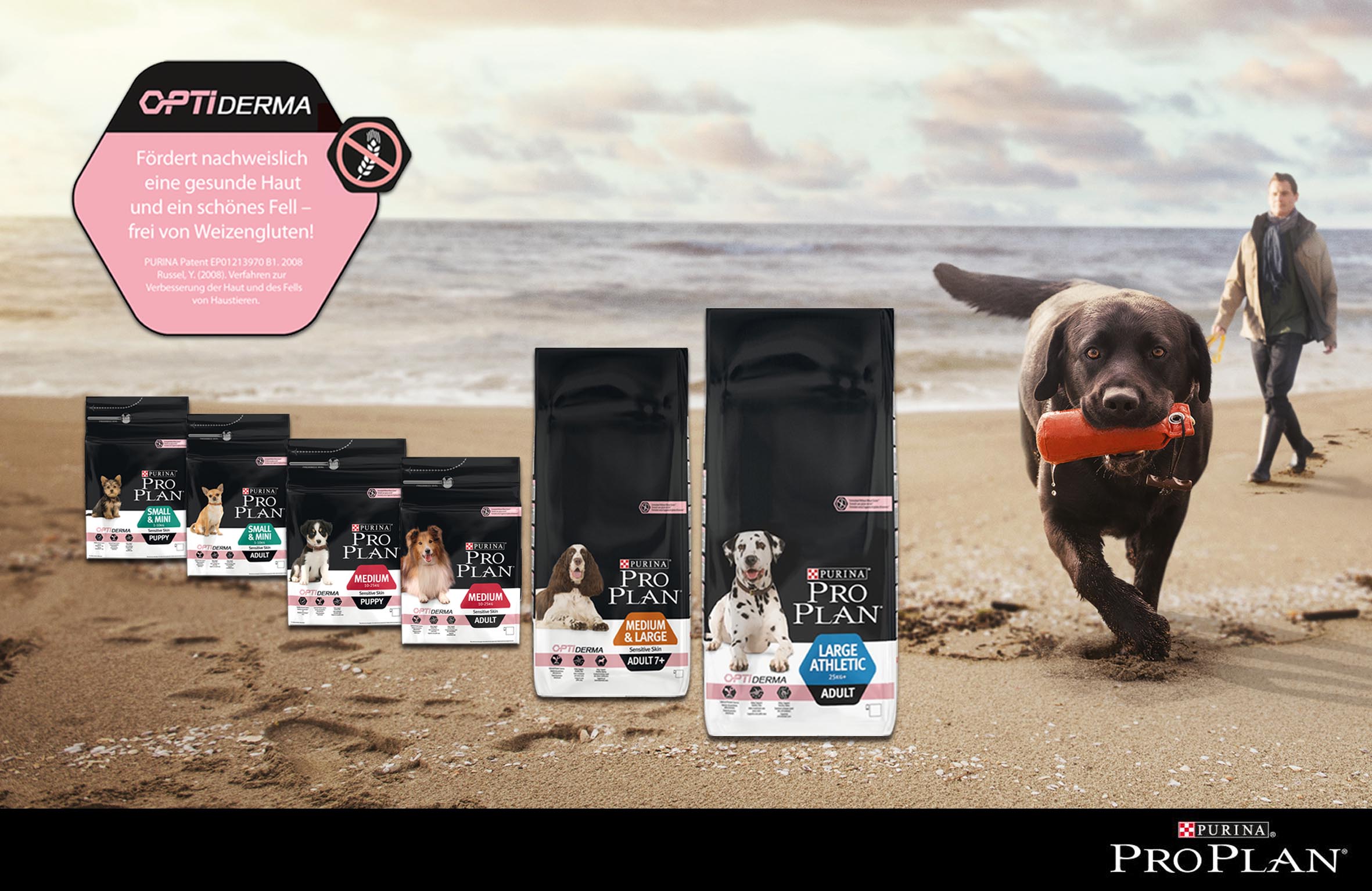 Das neue Large Athletic Adult OPTIDERMA ergänzt ab sofort das umfangreiche PURINA PRO PLAN Sortiment Das neue Large Athletic Adult OPTIDERMA ergänzt ab sofort das umfangreiche PURINA PRO PLAN Sortiment