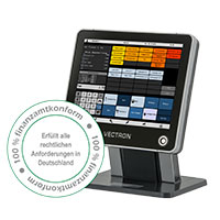 Vectron-Kassen sind finanzamtkonform