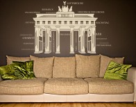Wandtattoo Berlin, Brandenburger Tor Wandtattoo Berlin, Brandenburger Tor