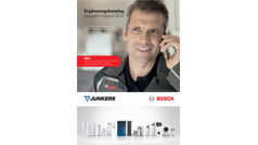 Der neue Ergänzungskatalog von Junkers Bosch. (Quelle: Junkers Bosch) Der neue Ergänzungskatalog von Junkers Bosch. (Quelle: Junkers Bosch)