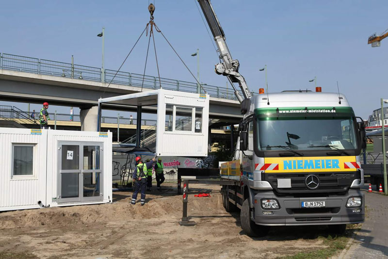 Mobile Container-Lösung von NIEMEIER (Foto: NIEMEIER, frei zur Veröffentlichung bei Namensnennung) Mobile Container-Lösung von NIEMEIER (Foto: NIEMEIER, frei zur Veröffentlichung bei Namensnennung)