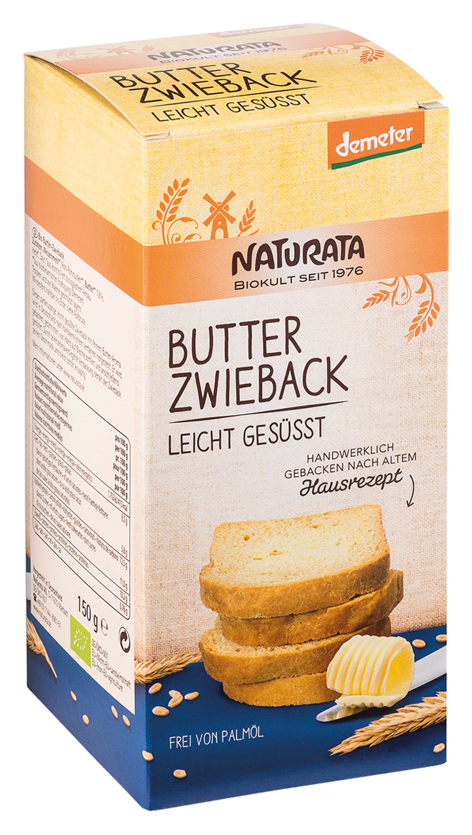 Naturata Butter Zwieback Naturata Butter Zwieback