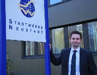 Tobias Schrutt, Leiter Energiehandel bei Stadtwerke Neustadt