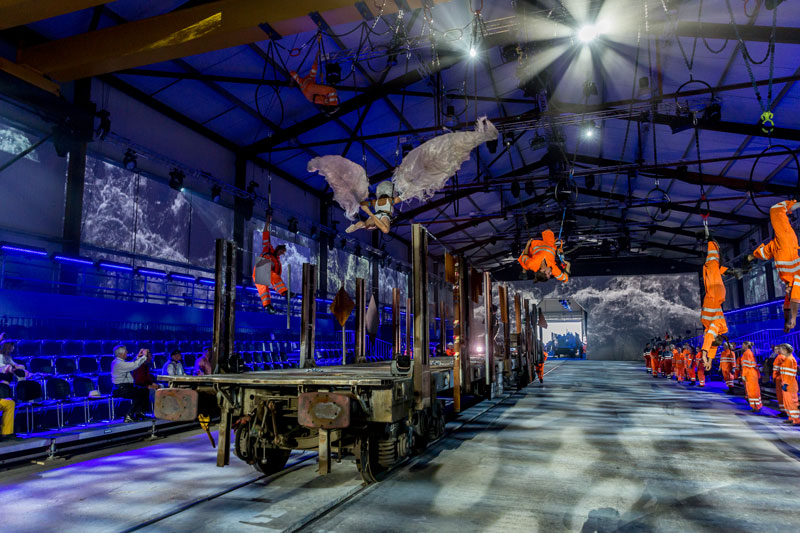 Event zur Eröffnung des Gotthard-Basistunnels (Foto: Winkler Multi Media AG, frei zur Veröffen Event zur Eröffnung des Gotthard-Basistunnels (Foto: Winkler Multi Media AG, frei zur Veröffen