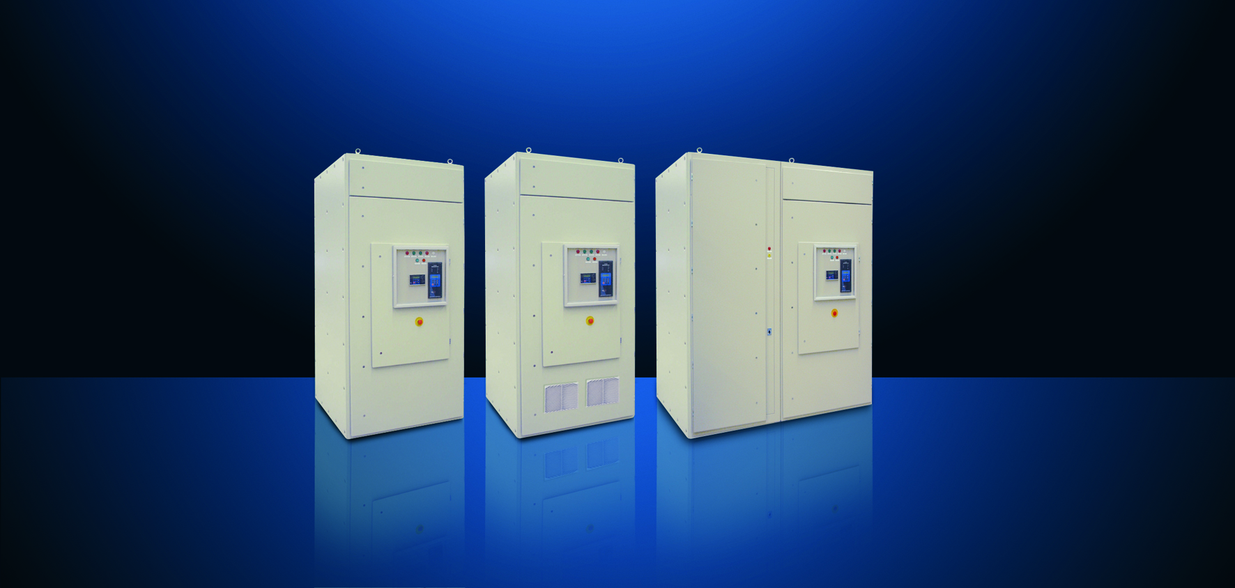 IGEL-Softstarter der ISA-HD-Serie (13,8 kV und 140 A) werden für Klimatisierung des King Khalid Inte IGEL-Softstarter der ISA-HD-Serie (13,8 kV und 140 A) werden für Klimatisierung des King Khalid Inte