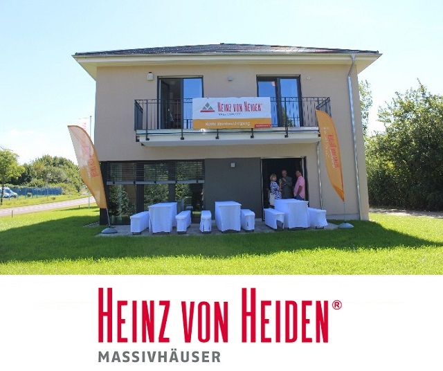 Neues Heinz von Heiden-Musterhaus - Moderne Stadtvilla 140 in Lohfelden eröffnet