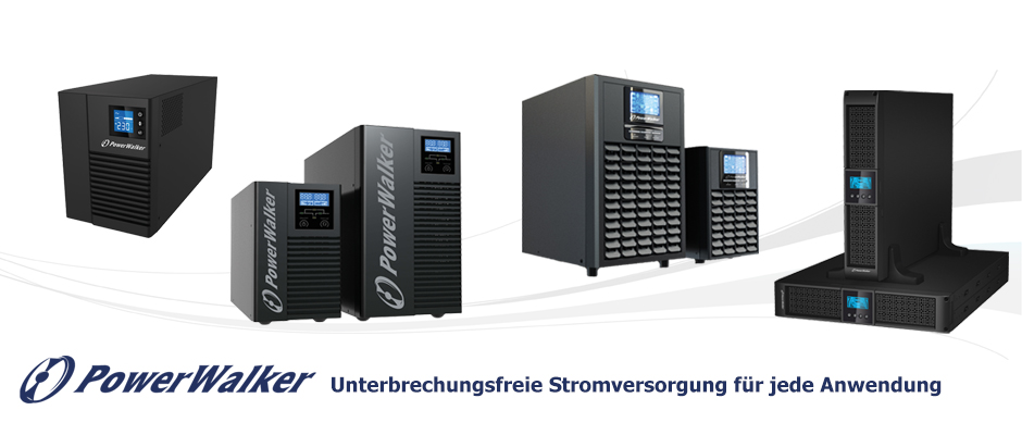 Unterbrechungsfreie Stromversorgung von PowerWalker