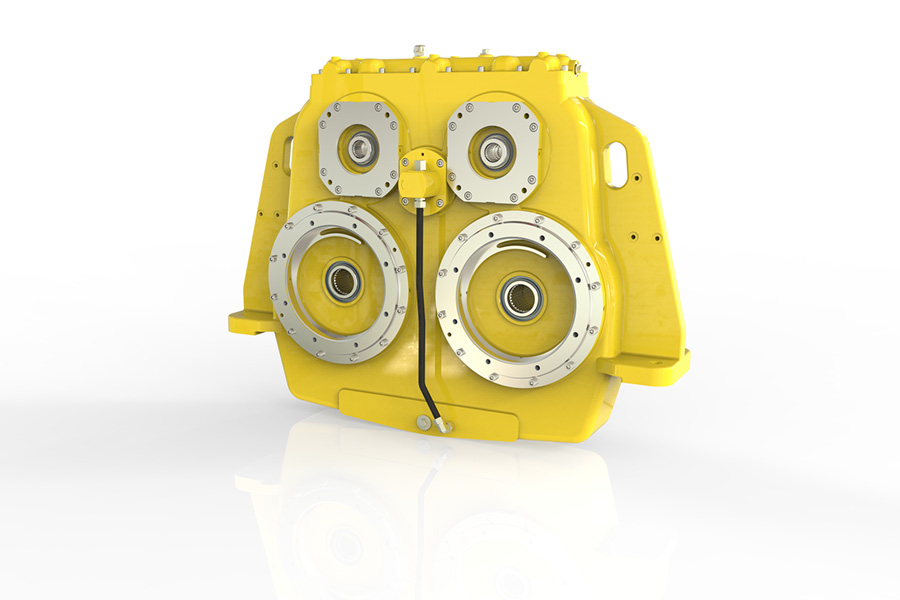 Das Stiebel-Getriebe vom Typ 4462 ist die treibende Kraft für Miningbagger. (Bildquelle: Stiebel-Get Das Stiebel-Getriebe vom Typ 4462 ist die treibende Kraft für Miningbagger. (Bildquelle: Stiebel-Get