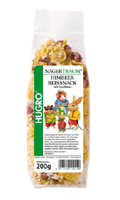 Für Gourmet-Nager: Himbeer-Reis-Snack mit Cornflakes